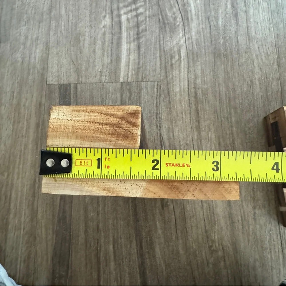 Essential oil organizers wooden tiered set of 3 - Picture 6 of 9